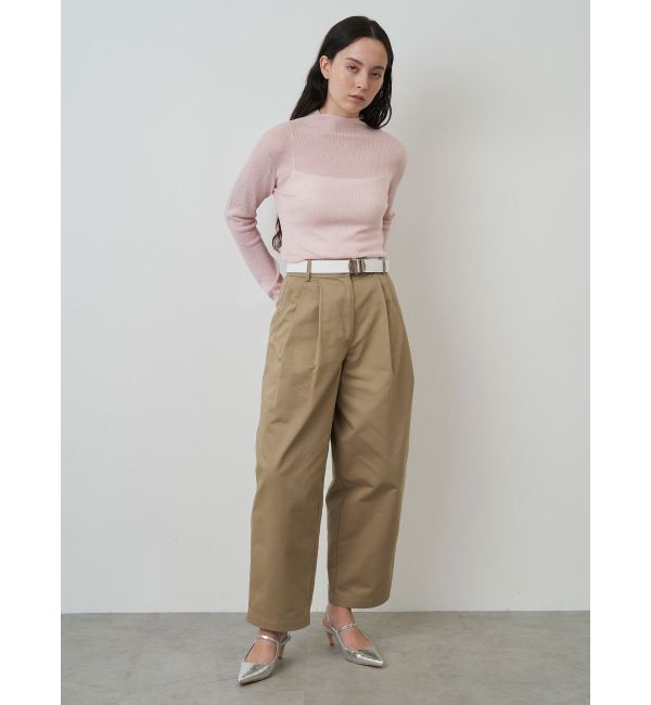 ELENDEEK「WOOL SHEER RIB KT」|ニット・セーター|