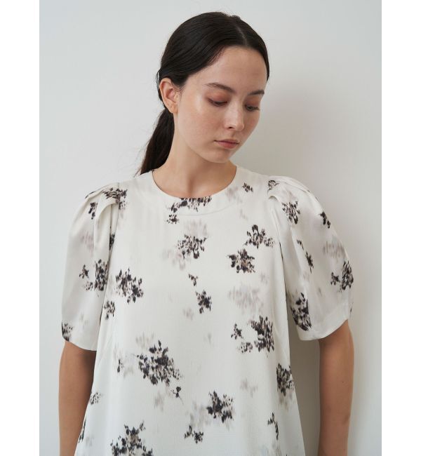 ELENDEEK「BLUR FLOWER PRINT OP」|ワンピース|