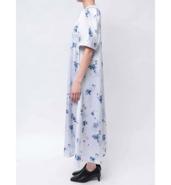 ELENDEEK「BLUR FLOWER PRINT OP」|ワンピース|