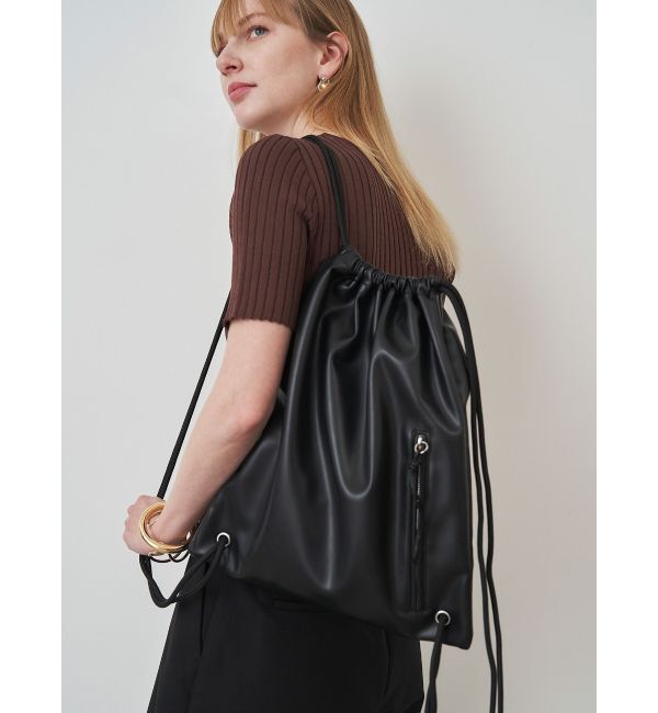 ELENDEEK「KNAPSACK」|リュック|ブラック