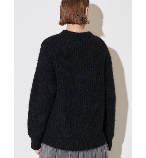 ELENDEEK「BRUSHED YARN KNIT DOCKING OP」|ワンピース|