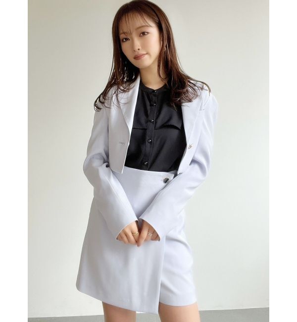 RESEXXY「タックデザインショートジャケット【セットアップ着用可能】」|その他|