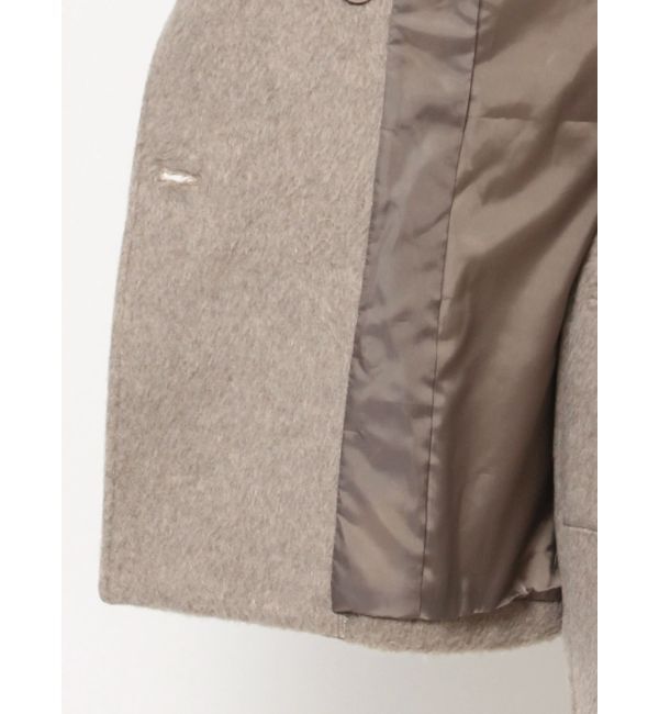 RESEXXY「ビッグカラーショートコート【セットアップ着用可能】」|ピーコート|