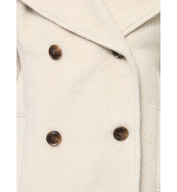 RESEXXY「ビッグカラーショートコート【セットアップ着用可能】」|ピーコート|