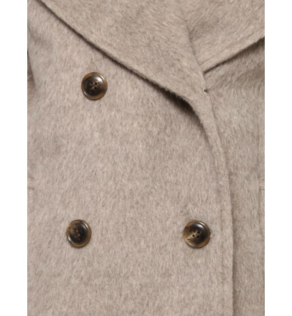 RESEXXY「ビッグカラーショートコート【セットアップ着用可能】」|ピーコート|