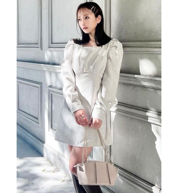 RESEXXY「ピンタックデザインハンドバッグ」|ハンドバッグ|