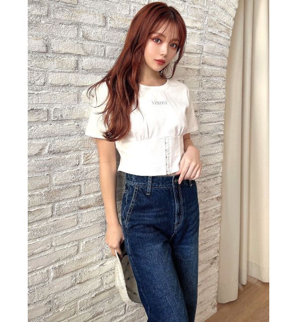 RESEXXY「コルセットTシャツ」|Tシャツ・カットソー|