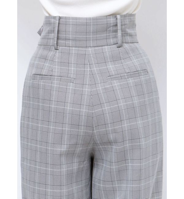 RESEXXY「ワイドベルトタックパンツ」|その他|