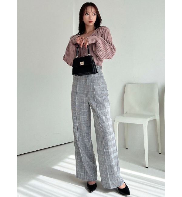 RESEXXY「ワイドベルトタックパンツ」|その他|