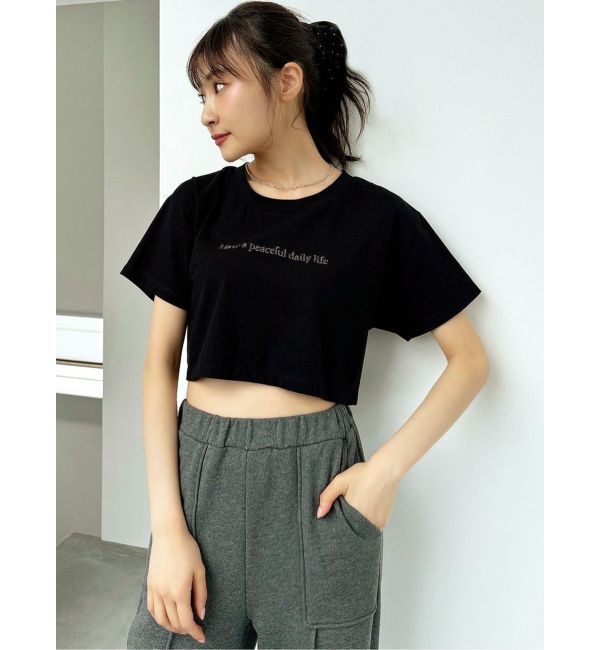 RESEXXY「ロゴ刺繍Tシャツ」|Tシャツ・カットソー|