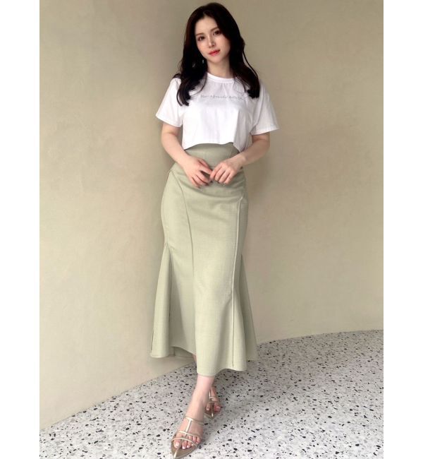 RESEXXY「ロゴ刺繍Tシャツ」|Tシャツ・カットソー|