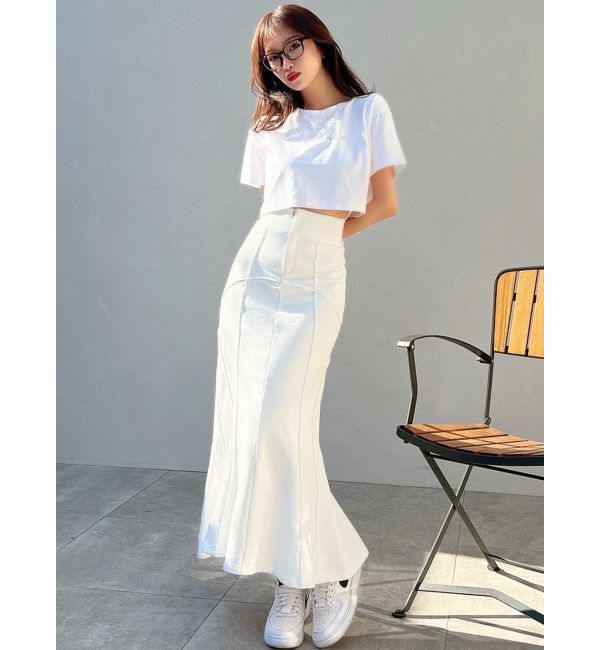 RESEXXY「ロゴ刺繍Tシャツ」|Tシャツ・カットソー|