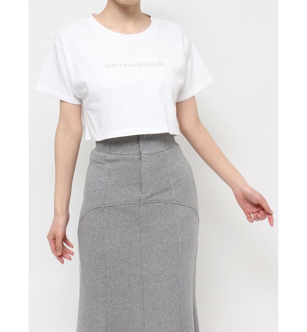 RESEXXY「ロゴ刺繍Tシャツ」|Tシャツ・カットソー|