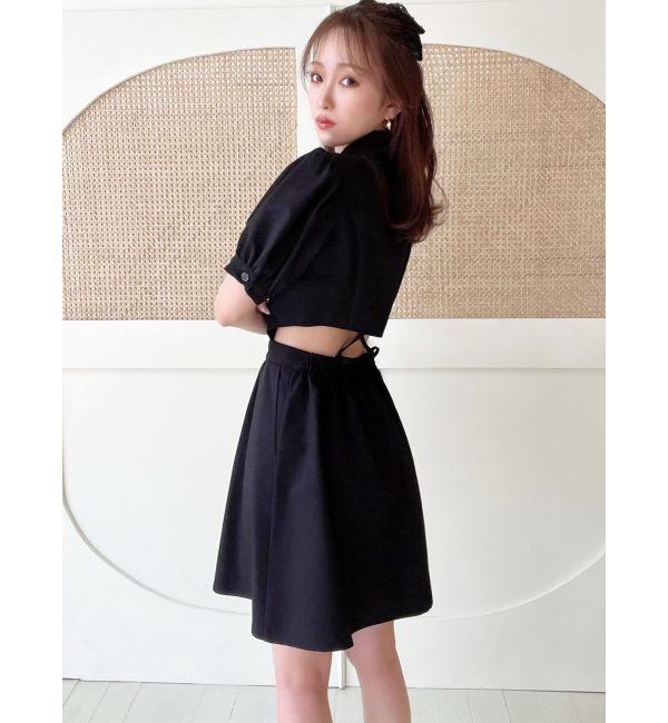 RESEXXY「サイドスリットシャツワンピース」|ワンピース|