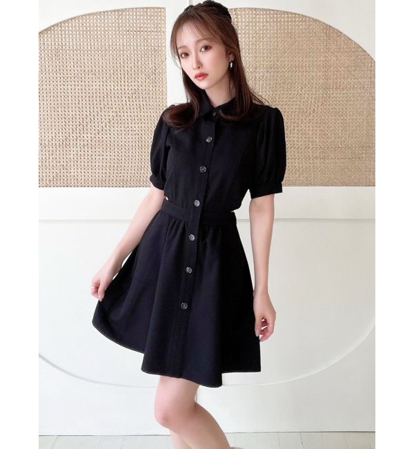 RESEXXY「サイドスリットシャツワンピース」|ワンピース|