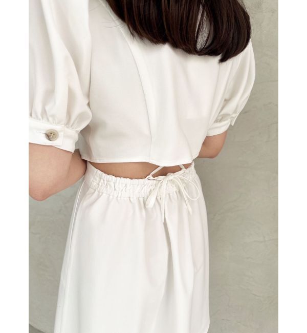 RESEXXY「サイドスリットシャツワンピース」|ワンピース|