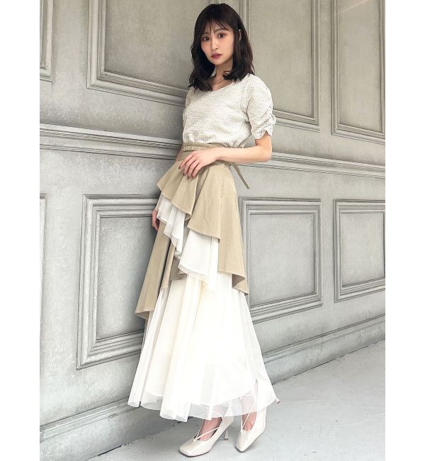 RESEXXY「カットツイードトップス」|Tシャツ・カットソー|