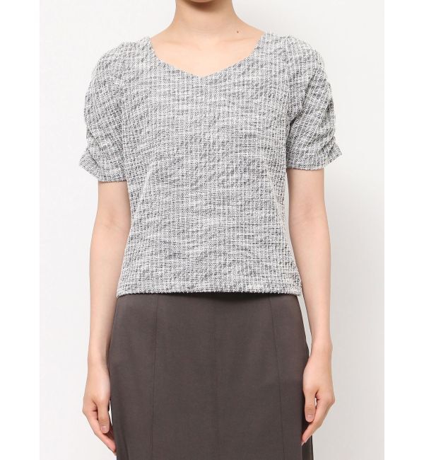RESEXXY「カットツイードトップス」|Tシャツ・カットソー|
