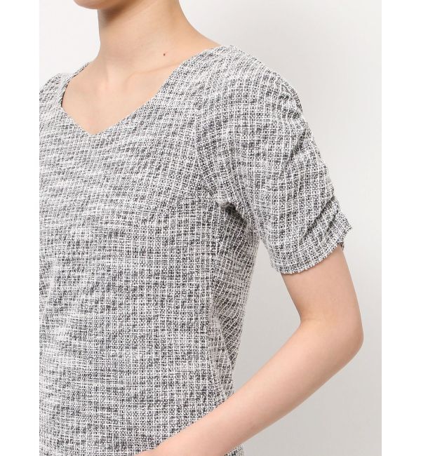 RESEXXY「カットツイードトップス」|Tシャツ・カットソー|