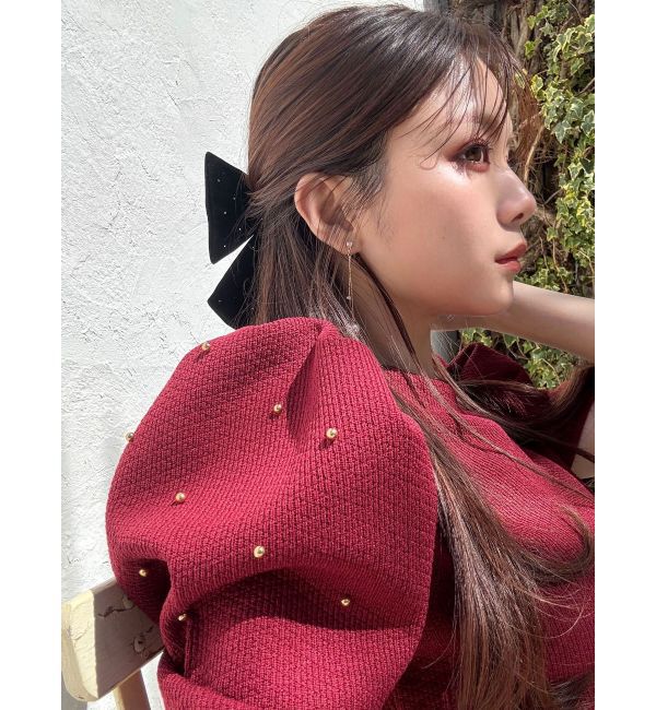 RESEXXY「ゴールドポイントパワショルトップス」|Tシャツ・カットソー|