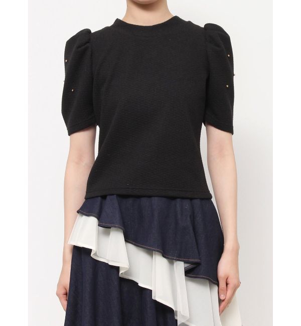 RESEXXY「ゴールドポイントパワショルトップス」|Tシャツ・カットソー|