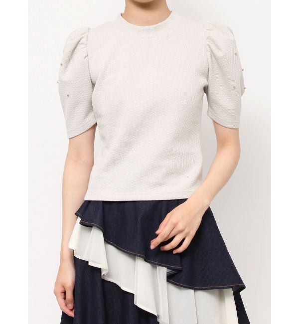 RESEXXY「ゴールドポイントパワショルトップス」|Tシャツ・カットソー|