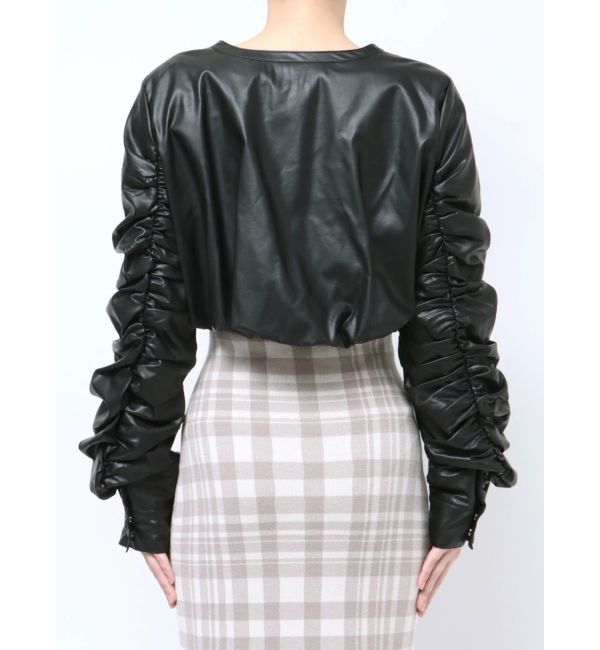 RESEXXY「ヘムバルンギャザーブルゾン」|ブルゾン・スタジャン|