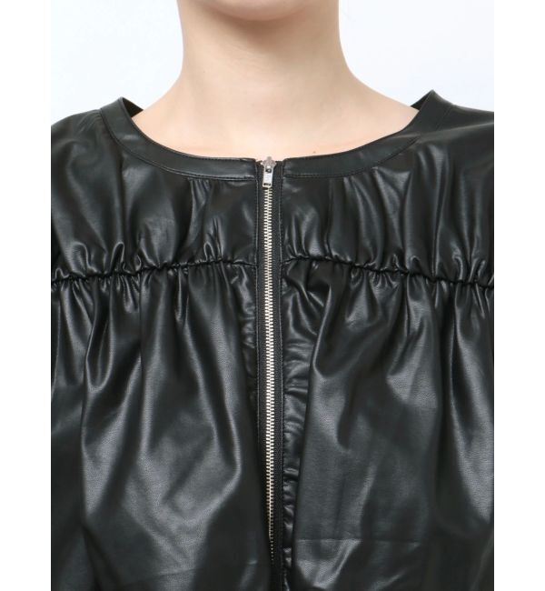 RESEXXY「ヘムバルンギャザーブルゾン」|ブルゾン・スタジャン|