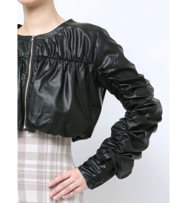 RESEXXY「ヘムバルンギャザーブルゾン」|ブルゾン・スタジャン|