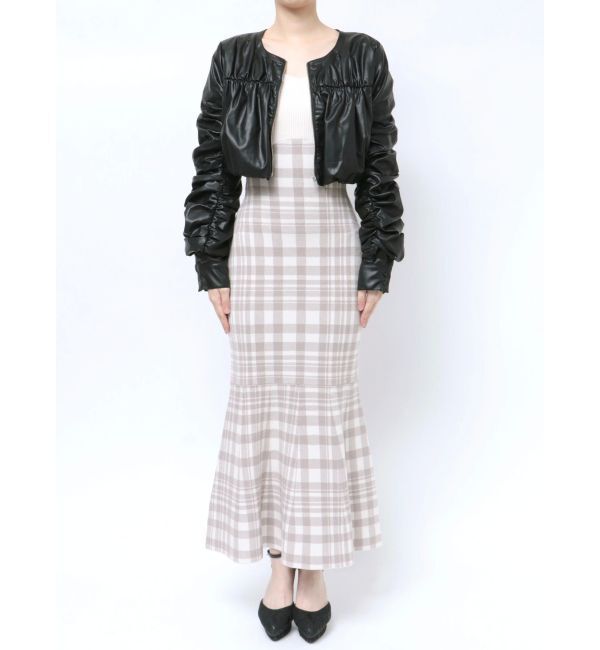 RESEXXY「ヘムバルンギャザーブルゾン」|ブルゾン・スタジャン|