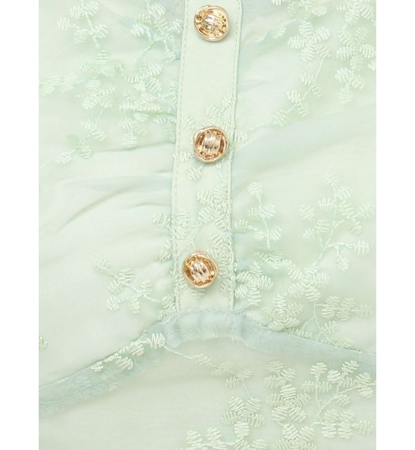 RESEXXY「エンブロイダリーシアーワンピース」|ワンピース|