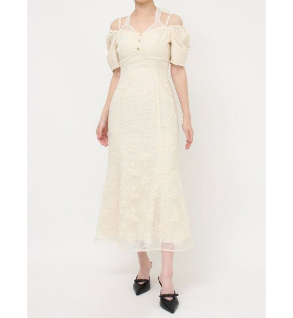 RESEXXY「エンブロイダリーシアーワンピース」|ワンピース|