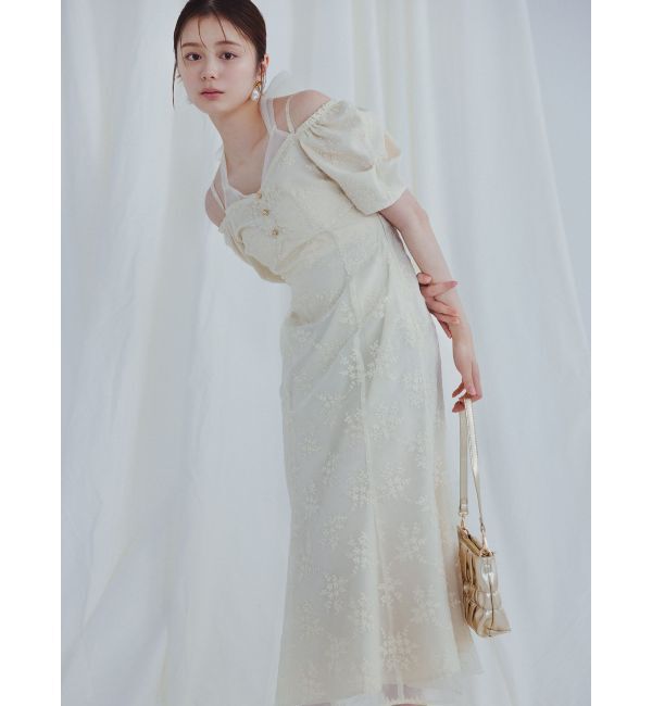 RESEXXY「エンブロイダリーシアーワンピース」|ワンピース|