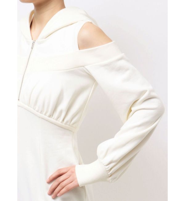 RESEXXY「【追加生産分】レイヤードフーディワンピース」|ワンピース|