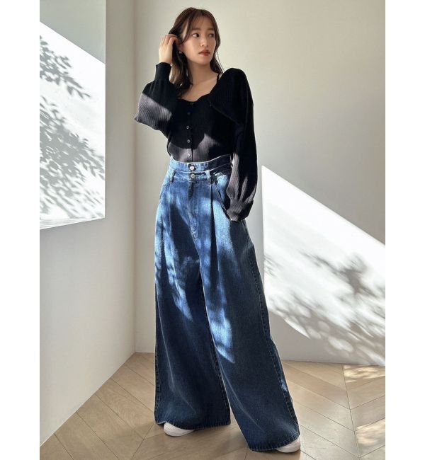 dazzlin「フロントボタンビスチェアンサンブル」|その他|