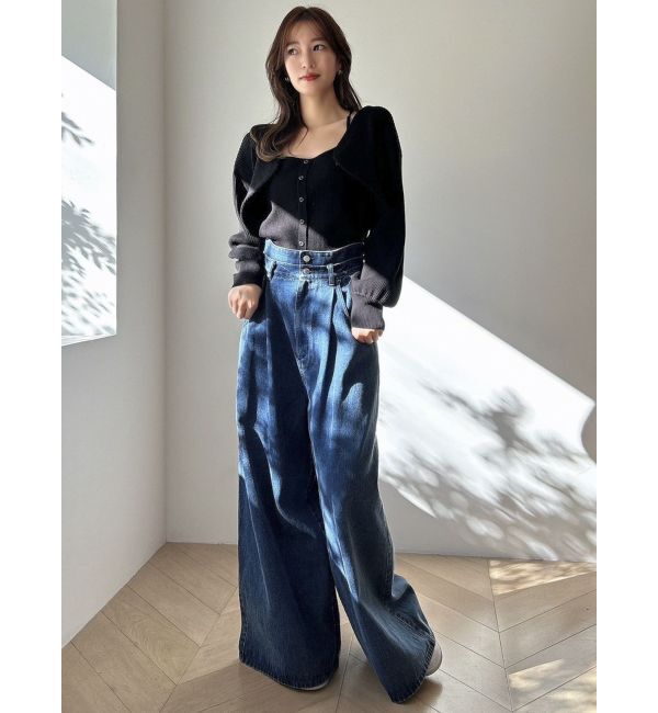 dazzlin「フロントボタンビスチェアンサンブル」|その他|