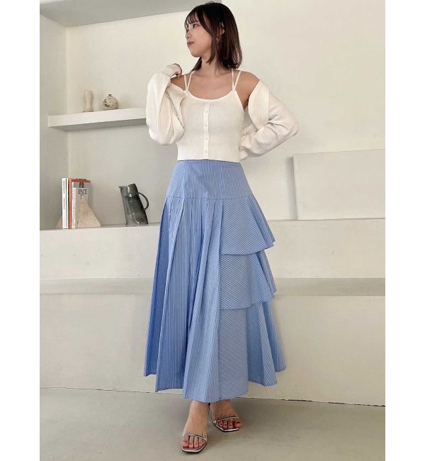 dazzlin「フロントボタンビスチェアンサンブル」|その他|