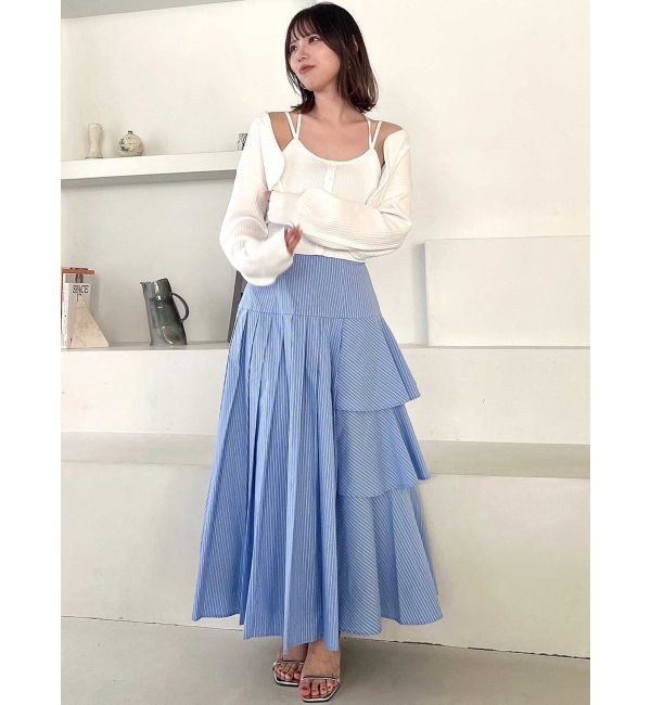 dazzlin「フロントボタンビスチェアンサンブル」|その他|