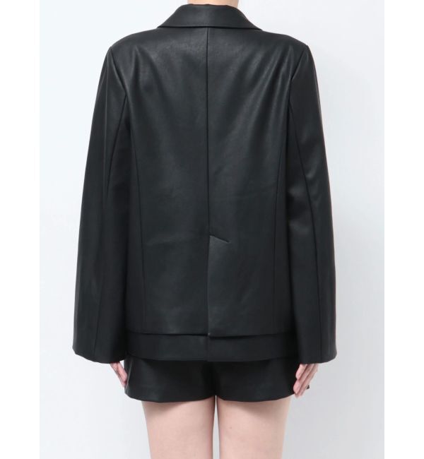 dazzlin「【SETUP】ダブルボタンケープツイードジャケット※セットアップ対応」|テーラードジャケット|