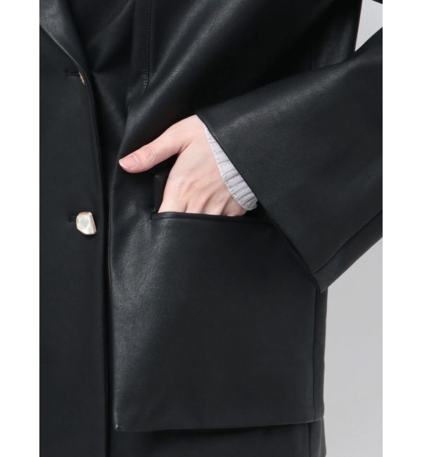 dazzlin「【SETUP】ダブルボタンケープツイードジャケット※セットアップ対応」|テーラードジャケット|