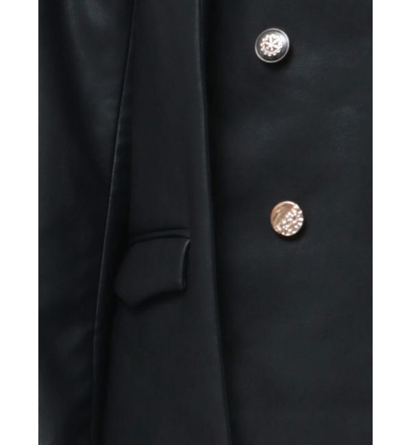 dazzlin「【SETUP】ダブルボタンケープツイードジャケット※セットアップ対応」|テーラードジャケット|