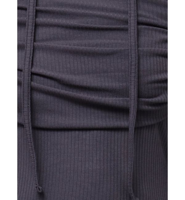 dazzlin「チョーカー付きオフショルドレープ長袖トップス」|Tシャツ・カットソー|