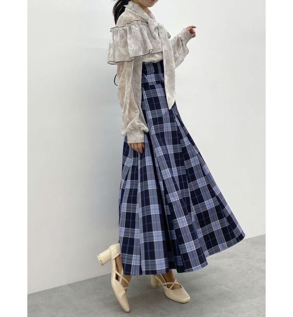 dazzlin「レースフラワーケープボウタイブラウス」|シャツ・ブラウス|