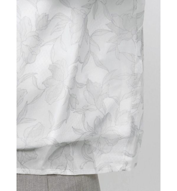 dazzlin「レースフラワーケープボウタイブラウス」|シャツ・ブラウス|