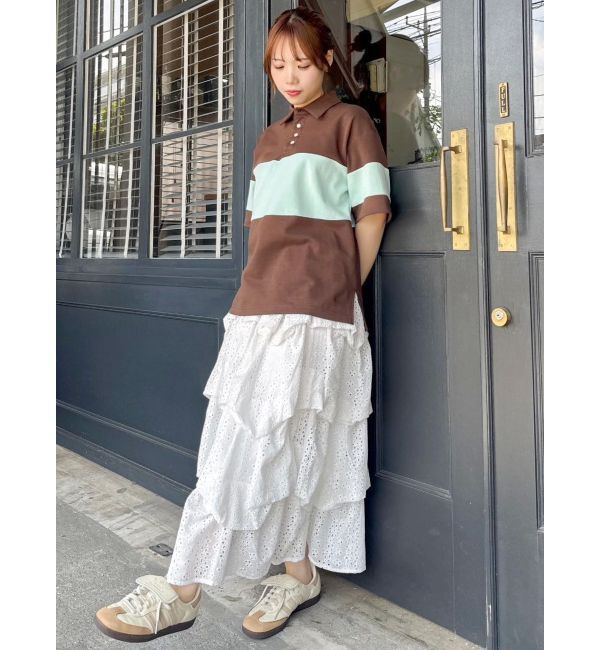dazzlin「コットンレースバルーンタックスカート」|スカート|