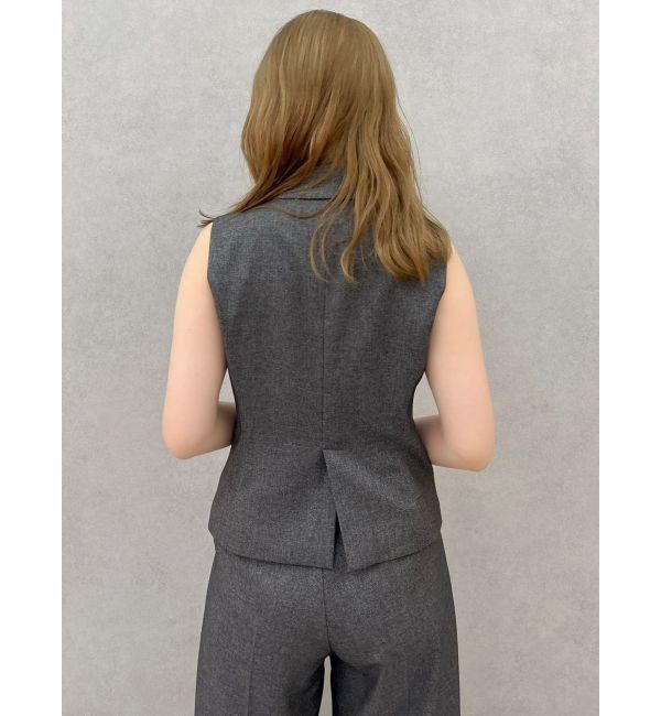 dazzlin「ショートジレ」|ベスト・ジレ|