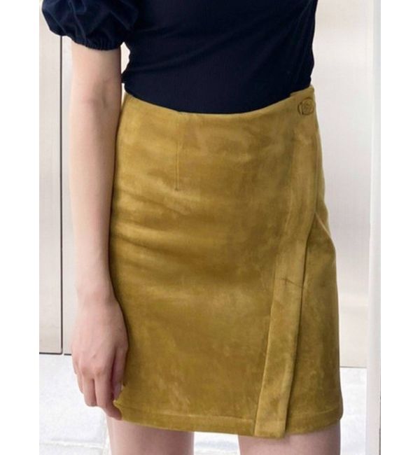 EMODA「ラップカバーミニスカート」|スカート|