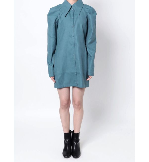 EMODA「ビッグカラーシャツワンピース」|ワンピース|