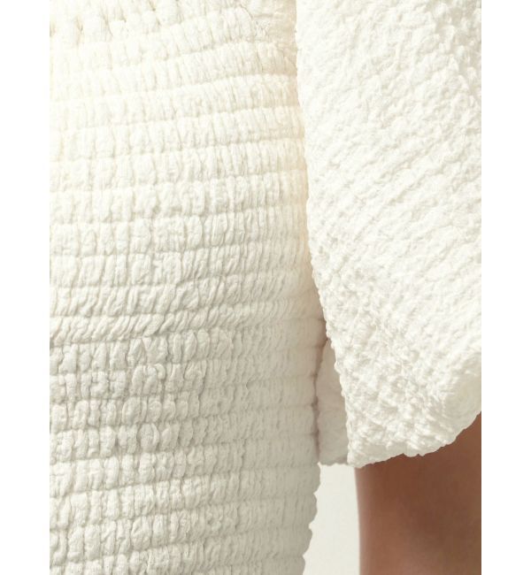 EMODA「ボリュームスリーブクロップトップ」|Tシャツ・カットソー|