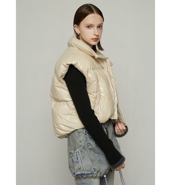 EMODA「コンパクトパッファーダウンベスト」|ダウンベスト・ベスト|